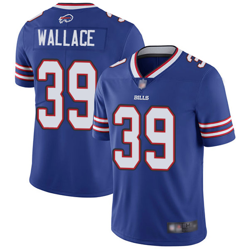 Men Buffalo Bills 39 Levi Wallace Royal Blue Team Color Vapor Untouchable Limited Player NFL Jersey